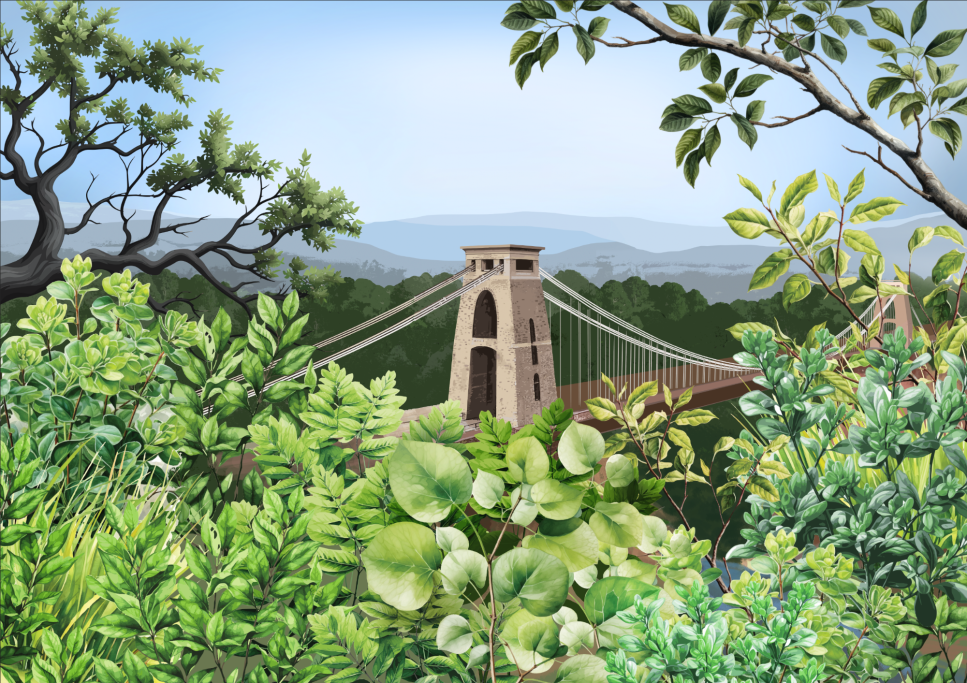 Bristol, Suspension Bridge, Mural Art, Mural